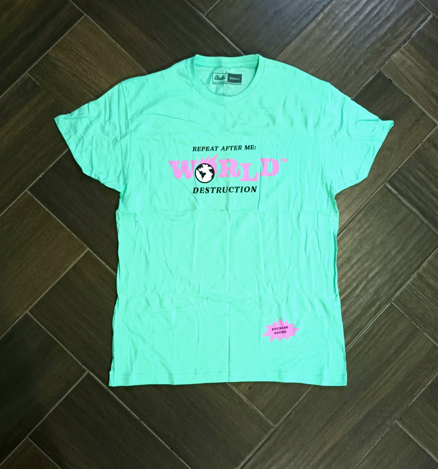 Skulls Clothing Co. - World Destruction Verde Menta