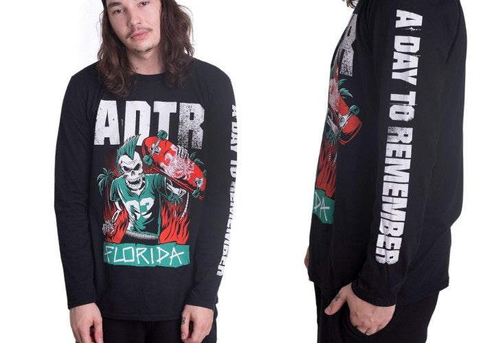 A Day To Remember - Skull Manga Larga