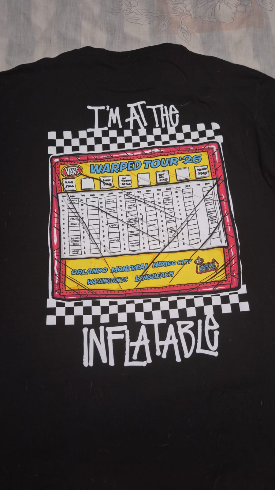 Vans Warped Tour - Im at the Inflatable