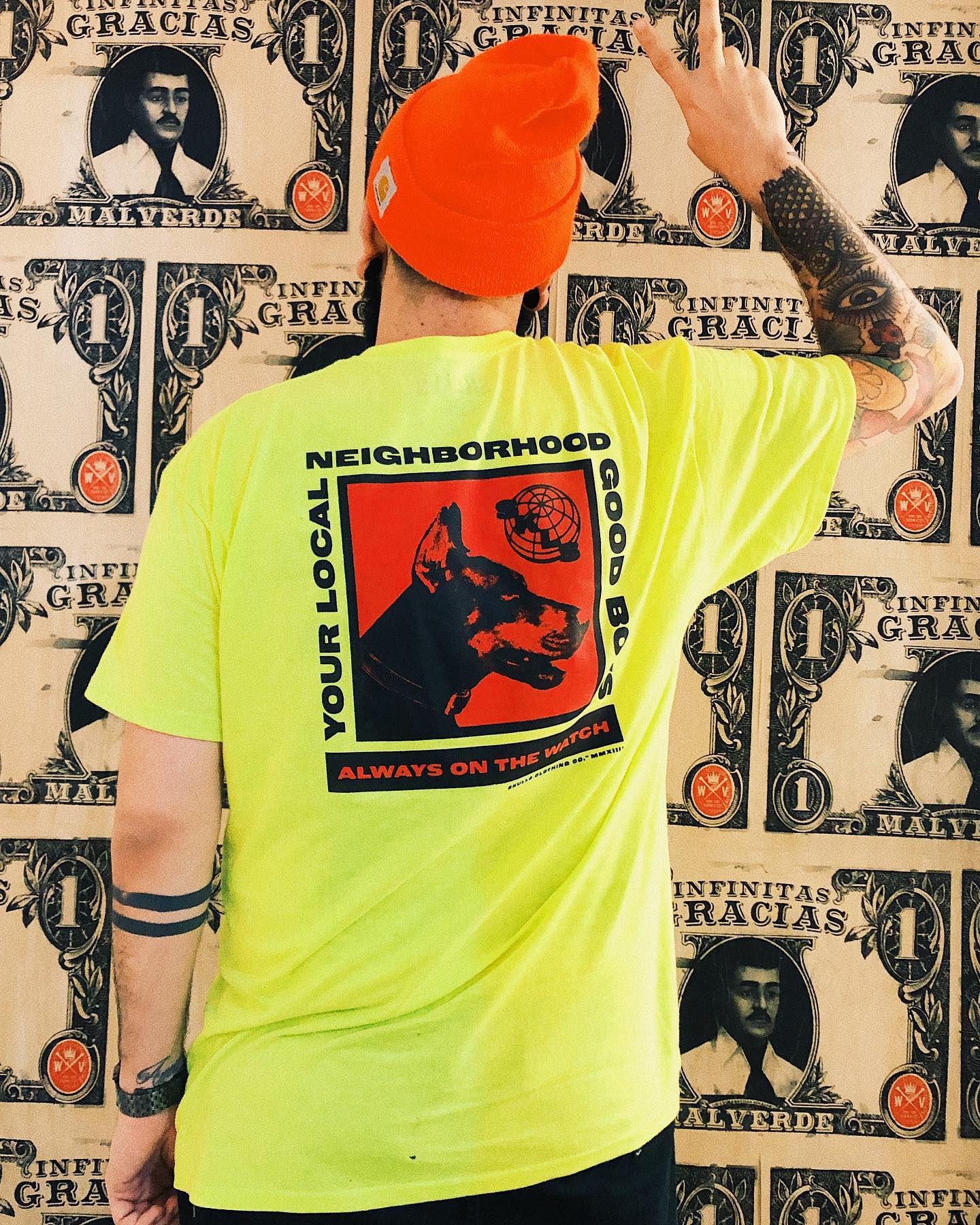 Skulls Clothing Co. - Always On The Watch Verde Fosforecente