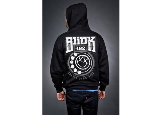 Blink 182 - Happy face Hoodie