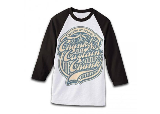 Chunk! No, Captain Chunk! - Pardon My French Baseball Shirt