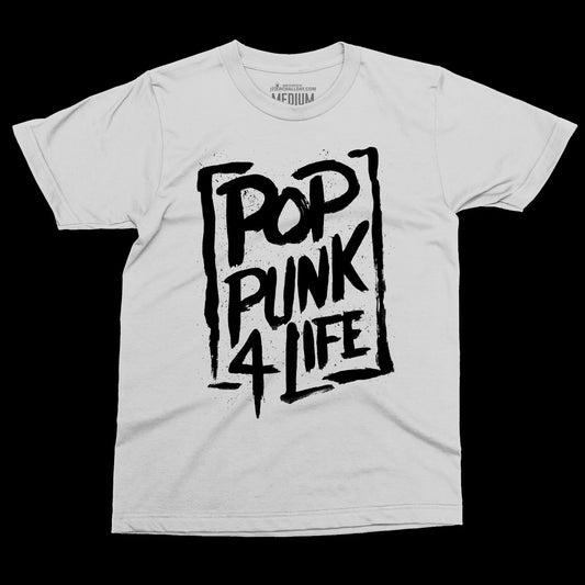 SUNNY DAY APPAREL - POP PUNK 4 LIFE BLANCA