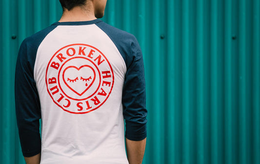 Skulls Clothing Co. - Broken Heart Club 3/4 Azul
